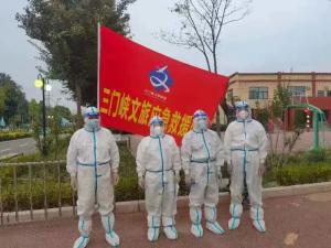 市文旅集團一線戰(zhàn)“疫”之：北方游船員工化身“大白”，守護隔離點群眾安全