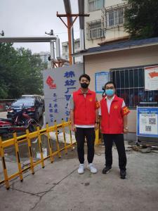 市文旅集團(tuán)一線戰(zhàn)“疫”之：“帥飛了”組合秒變“救火勇士”，“暖心”大白全心全意為居民服務(wù)